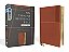 Niv, Thinline Reference Bible (Deep Study At A Portable Size), Large Print, Leathersoft, Brown, Red Letter, Comfort Print-.. - Imagem 1