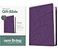 Premium Gift Bible Nlt, Filament Enabled (Leatherlike, Purple Petals, Red Letter)-.. - Imagem 1