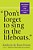 Don't Forget To Sing In The Lifeboats: Uncommon Wisdom For Uncommon Times-.. - Imagem 1