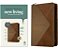 Nlt Large Print Thinline Reference Zipper Bible, Filament Enabled (Leatherlike, Messenger Stone & Camel, Indexed, Red Letter)-.. - Imagem 1