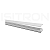 Perfil 20x10mm Sobrepor 2 Metros Alumínio P/ Fita Led - Imagem 3