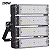 Refletor LED 200W Fator 100% IP67 Modular Branco Frio - Imagem 1