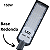 Luminária Led 150W Smd IP67 Base Redonda uso geral - Imagem 1