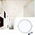 Painel Plafon Led 18W Embutir Redondo - Imagem 3