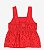 Conjunto Bata Vermelha e Short Bege - Imagem 6