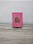 Caderno Personalizado brochura 96 folhas com tecido rosa gaiolas aplique MDF gaiola - Imagem 1
