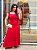 Vestido Longo Manga Babado 747 - Imagem 3