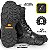 Coturno Rico Militar - Patriota - Preto - COM ZÍPER - SOLADO EXCLUSIVO - Imagem 2