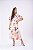 Vestido mid em linho estampado . - Imagem 2