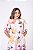 Vestido mid em linho estampado . - Imagem 3