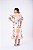 Vestido mid em linho estampado . - Imagem 4