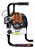 Perfurador de solo a gasolina 52cc com broca 80x20cm, 80x15cm, 80x10cm e 2pc extensor 80cm Marca Tssaper Modelo PS52CC-2 - Imagem 4