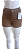 Short Feminino de Sarja Com Bolsos e Zíper Tamanho 38/40. - Imagem 1