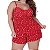 Short doll Plus Size Com Alça Regulável. - Imagem 1