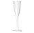 Taça Acrílica Champagne 120ml Branca Pacote 4un Strawplast - Imagem 2