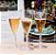 Taça Acrílica Salut Champagne 150ml Transparente Pacote 6un Prafesta - Imagem 2