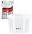 Kit Pote Redondo com Tampa 500ml Cristalcopo PP Pacote 25un - Imagem 2