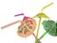 Canudo Decorativo Guarda-Chuva Flexível Strawplast Sortido Pacote 10un - Imagem 2