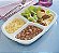 Bandeja 850ml Branca 3 Divisões Galvanotek G-331 SF c/ 10un - Imagem 3