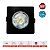 SPOT EMBUTIR AVANT SUPIMPA 3000k PRETO 5W 9X9CM - Imagem 8