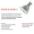 LAMPADA DICROICA MR11 AVANT GU10 4000K 4W - Imagem 9