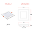 Painel Plafon Embutir Avant Pop Branco 6500K 24W 29x29cm - Imagem 3