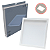 Painel Plafon Embutir Branco Recuado Avant Comfort BQ 30W 342x342mm 4000K - Imagem 1