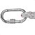 Trava Queda AÇo Inox Corda 12 Mm Estensor C/ Mosquetao 25kn - Imagem 7