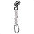 Trava Queda AÇo Inox Corda 12 Mm Estensor C/ Mosquetao 25kn - Imagem 4