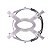Capacete Aba Frontal Avant  Com Jugular    Camper Cinza - Imagem 7