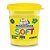 Massa de Modelar Soft 500G Amarelo Limao Cod 102 Acrilex - Imagem 1