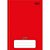 Caderno Brochurao Cd 1/4 D+ Mais 48f Vermelho Tilibra - Imagem 1