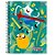 Caderno Univ Capa Dura 10 Materias Adventure Time Tilibra - Imagem 1
