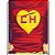 Caderno Univ Capa Dura 10 Materias Chapolin Light 160 Folhas Credeal - Imagem 1