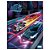 Caderno Univ Capa Dura 1 Materia Cross Racing 96f Foroni - Imagem 1