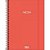 Caderno Univ Capa Plastica 10 Materias Neon Laranja160f Tilibra - Imagem 1
