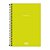 Caderno Univ Cpp 1Materia Neon Amarelo 80F Tilibra - Imagem 1