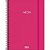 Caderno Univ Capa Plastica 10 Materias Neon Rosa 160f Tilibra - Imagem 1