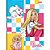 Caderno Univ Capa Dura 1 Materia Barbie Pets Fashion Foroni - Imagem 1