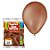 Balao Imperial 7 Marrom Cafe Brasil com 50 Unidades Sao Roque - Imagem 1