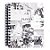Planner Permanente 90g 104 folhas Merci Cinza - Imagem 1