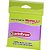 Memo Note Lilas Neon 76x76MM com 50Fls Adelbras - Imagem 1
