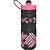 Garrafa Squeeze Sport Preta/ Tpa Rosa com Alca 750ML Panamby - Imagem 1