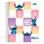 Caderno Colegial Cd 1 Materia Stitch 80 Folhas Foroni - Imagem 1