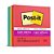 Notas Adesivas Post-it 76x76MM com 270F Colecao Diversao 3 Cores 3M - Imagem 1