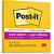 Notas Adesivas Post-it 76x76MM com 90Fls Amarelo Sol 3M - Imagem 1