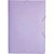 Pasta com Elastico Pvc Fc Oficio Fina Lilas Acp - Imagem 1