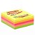 Memo Note 5 Cores Neon 76X76MM 320 Folhas Adelbras - Imagem 1