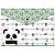 Pasta Envelope com Botao A4 Panda Verde Dello - Imagem 1
