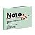 Notas Adesivas NoteFix 76x102MM com 100 Folhas Verde 3M - Imagem 1